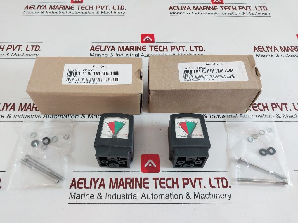 Zander Zd90G Differential Pressure Gauge 230 Psi