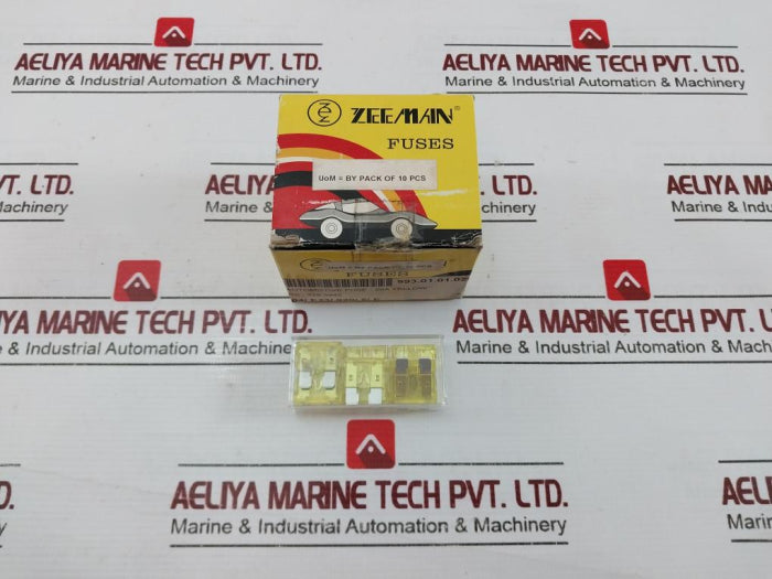 Lot Of 10X Zeeman Ats Standard Plug-in Fuse Yellow 20A, Rs-220-0842