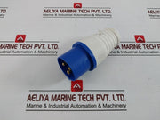 Zetalux 013 Industrial Weatherproof Plug 16A 220â€“250V 6H