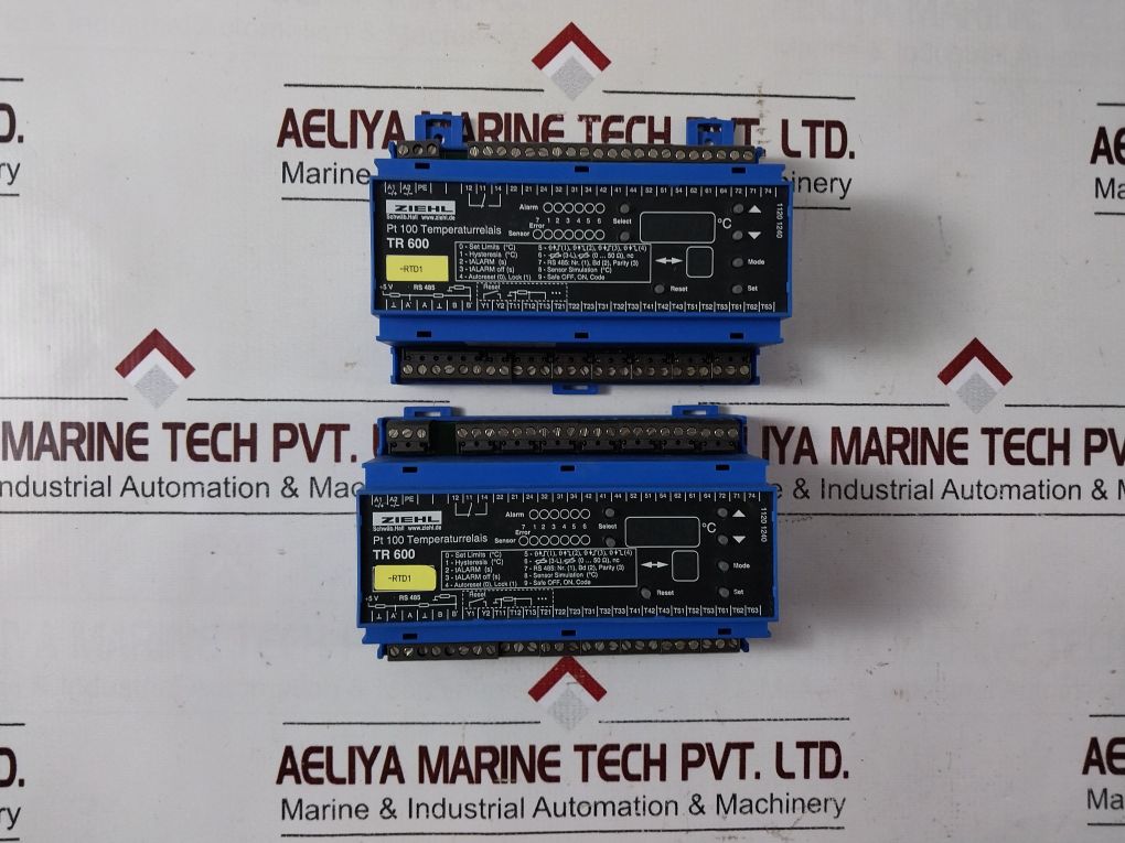 Ziehl Tr 600 Temperature Relay 7Xv5662-2Ad10-0000/Bb