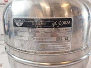 Zilmet Pressure Tank Working Temperature Range -10/+70Â°C