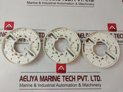 Lot of 3X Ziton z6-bs1 surface mounting detector base 83901.103