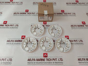 Lot Of 7X Ziton Zp7-sb1-p Smoke Head Base