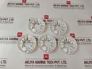 Lot Of 7X Ziton Zp7-sb1-p Smoke Head Base