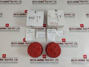 Ziton Zp755R-2R Red Addressable Room Sounder Cover 177401