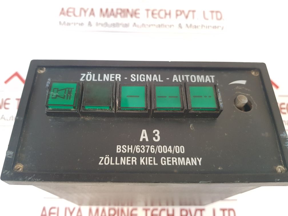 Zollner A3 Bsh/6376/004/00 Controller Switch Panel